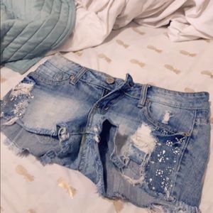 Jean short denim